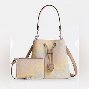 Coach Rowan Bucket Bag
In Rainbow Signature Canvas